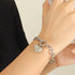 Cuban Chain Splicing Chain Love Bracelet eprolo