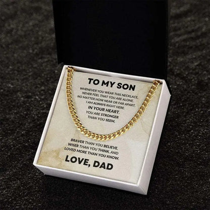 New minimalist 14K gold Cuban chain for men&