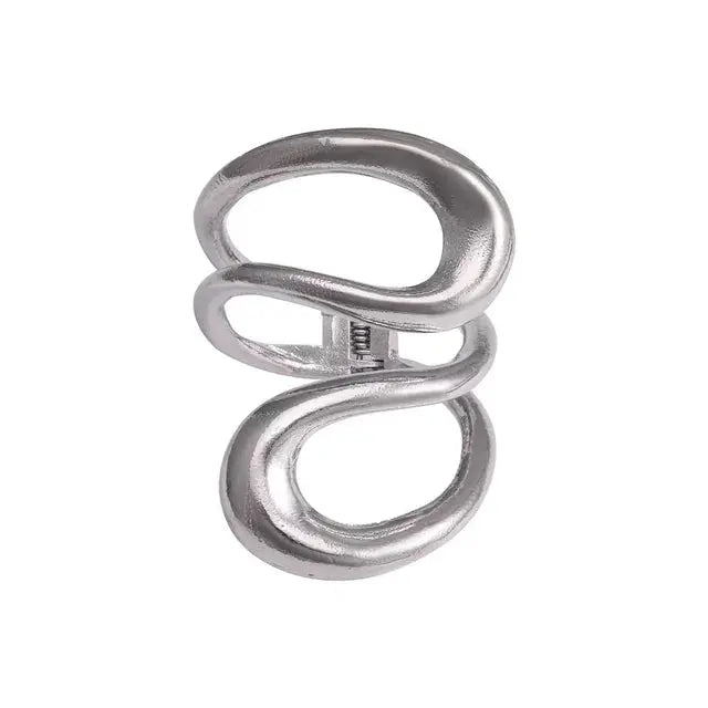 Exaggerated Creative Asymmetric Open Drop Choker Necklace eprolo