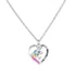 New Unicorn Necklace Jewelry Rainbow Horse Oil Drop Pendant Necklace eprolo