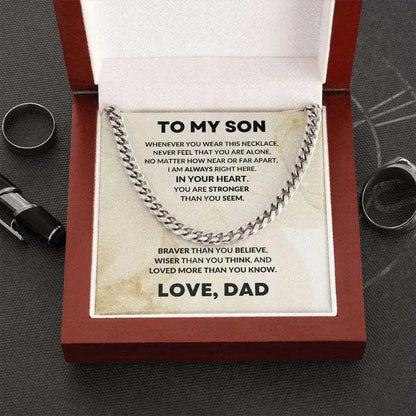 New minimalist 14K gold Cuban chain for men&