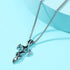 Stainless Steel Pendant Drop Oil Titanium Steel Cross Flame Trend Men&