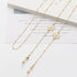 New Small Chrysanthemum And Gold Chain With Anti-Drop Mask Glasses Chain Necklace eprolo