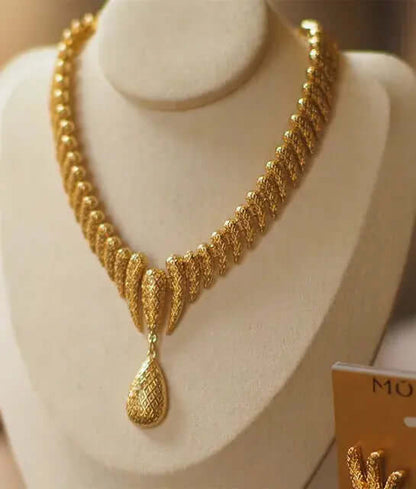 French vintage Water Drop Fringe Vintage Vintage earrings clip necklace eprolo