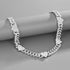 Hip-Hop Personality Cuban Chain Temperament Exquisite Love Necklace Adjustable Bracelet Accessories Couple Models eprolo