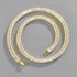 Inlaid With Zirconium Rectangular Zircon Cuban Chain Watch Chain Trendy Products eprolo